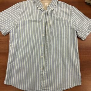 Men's Blue Striped Shirt